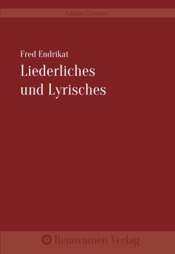 Beispielbild fr Liederliches und Lyrisches zum Verkauf von Revaluation Books