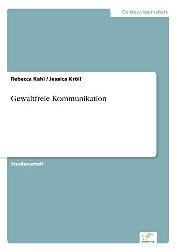 9783956368370: Gewaltfreie Kommunikation (German Edition)