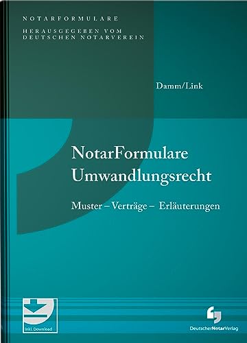 Stock image for Notarformulare Umwandlungsrecht for sale by Blackwell's