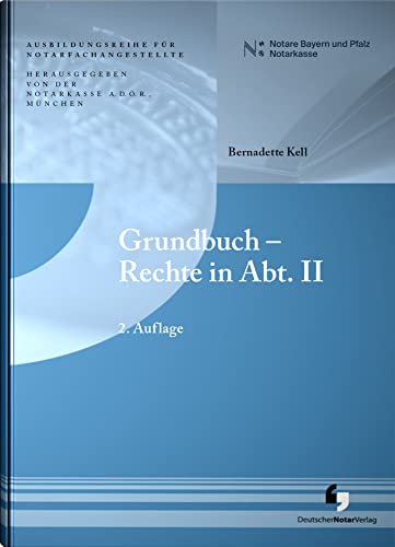 Beispielbild fr Grundbuch - Rechte in Abt. II zum Verkauf von Blackwell's