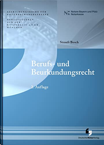 Stock image for Berufs- und Beurkundungsrecht for sale by Revaluation Books