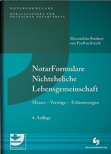 Beispielbild fr NotarFormulare Nichteheliche Lebensgemeinschaft zum Verkauf von Blackwell's