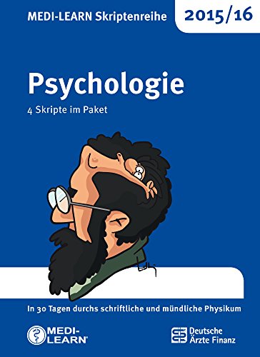 Stock image for MEDI-LEARN Skriptenreihe 2015/16: Psychologie im Paket: In 30 Tagen durchs schriftliche und mndliche Physikum for sale by medimops