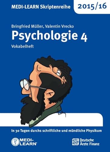 9783956580611: MEDI-LEARN Skriptenreihe 2015/16: Psychologie 4 - Vokabelheft