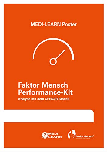 Beispielbild fr Faktor Mensch Performance-Kit - Analyse mit dem CEESAR-Modell - MEDI-LEARN Poster zum Verkauf von medimops
