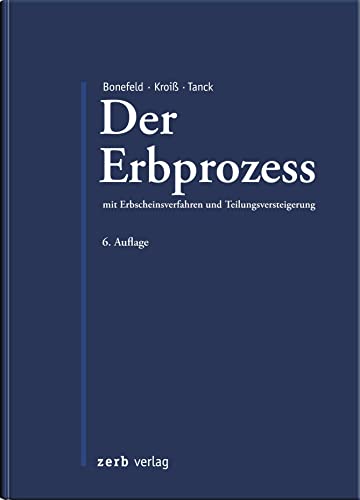 Imagen de archivo de Der Erbprozess a la venta por GreatBookPrices