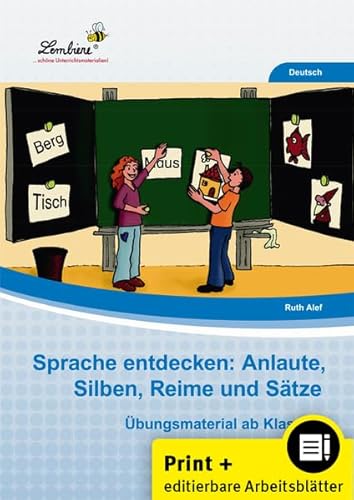 9783956646492: Sprache entdecken: Anlaute, Silben, Reime und Stze