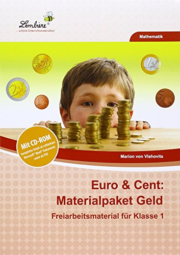 Stock image for Euro & Cent - Materialpaket Geld (Set) : Grundschule, Mathematik, Klasse 2 for sale by Buchpark