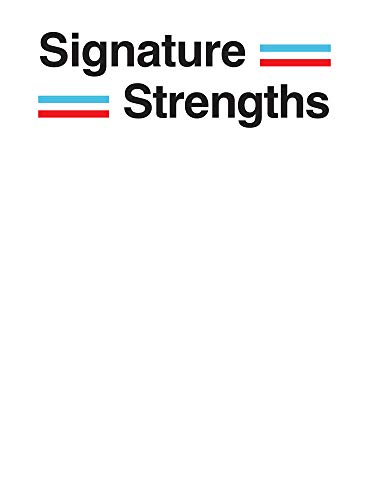 Stock image for Signature Strengths (Sternberg Press) for sale by Bellwetherbooks