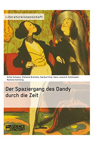 Beispielbild fr Der Spaziergang Des Dandy Durch Die Zeit zum Verkauf von Revaluation Books