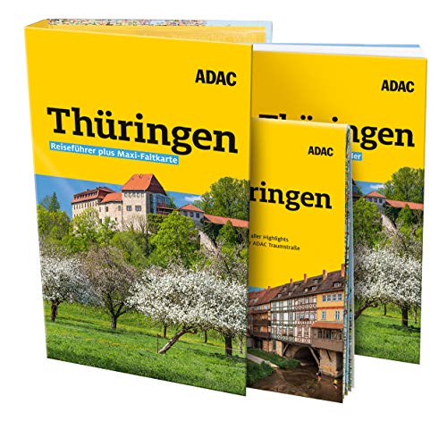 Imagen de archivo de ADAC Reisefhrer plus Thringen - mit Maxi-Faltkarte zum Herausnehmen a la venta por Versandantiquariat Jena