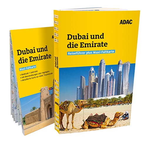 Stock image for ADAC Reisefhrer plus Dubai und Vereinigte Arabische Emirate: Mit Maxi-Faltkarte und praktischer Spiralbindung for sale by medimops