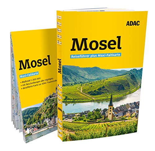 Stock image for ADAC Reisefhrer plus Mosel: Mit Maxi-Faltkarte und praktischer Spiralbindung for sale by medimops