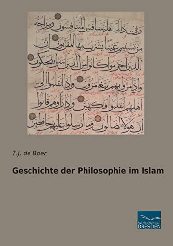 9783956925580: Geschichte der Philosophie im Islam
