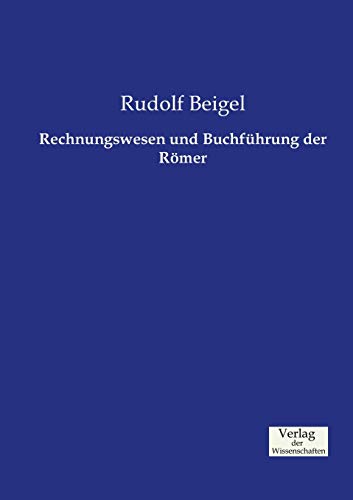 Stock image for Rechnungswesen und Buchführung der R mer for sale by Ria Christie Collections
