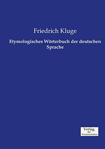 9783957005441: Etymologisches Wrterbuch der deutschen Sprache
