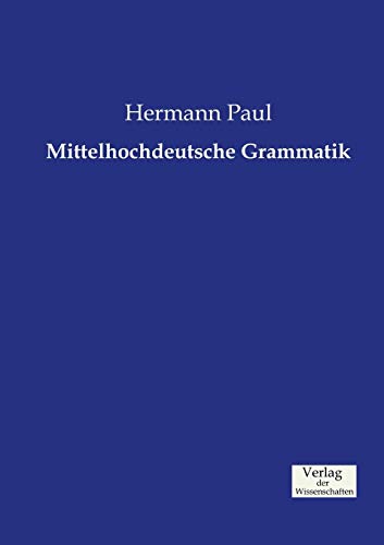 9783957005793: Mittelhochdeutsche Grammatik