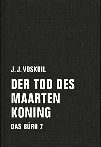 9783957320124: Das Bro 07: Der Tod des Maarten Koning