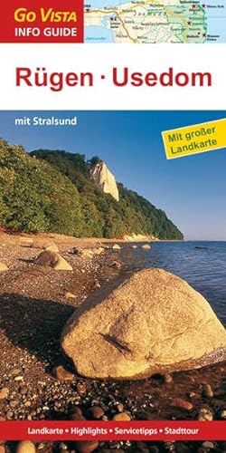 9783957332394: Rgen  Usedom - mit Stralsund: Reisefhrer mit extra Landkarte [Reihe Go Vista]