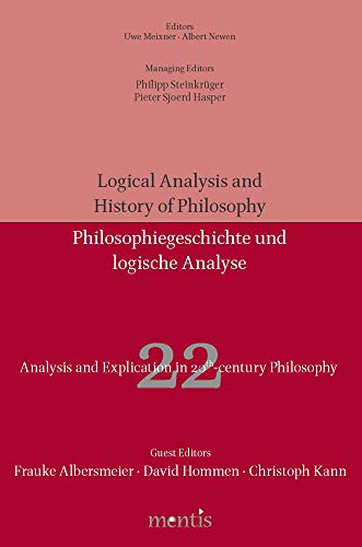 Beispielbild fr Analysis and Explication in 20th Century Philosophy zum Verkauf von Buchpark