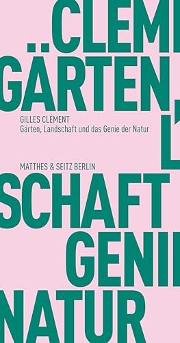 Stock image for Grten, Landschaft und das Genie der Natur -Language: german for sale by GreatBookPrices