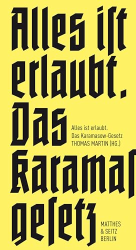 Stock image for Alles ist erlaubt. -Language: german for sale by GreatBookPrices