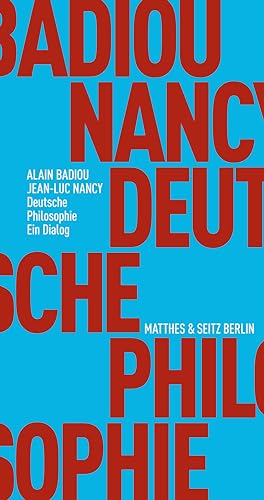 Stock image for Deutsche Philosophie. Ein Dialog -Language: german for sale by GreatBookPrices