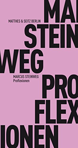 Steinweg, Proflexionen - Steinweg, Marcus