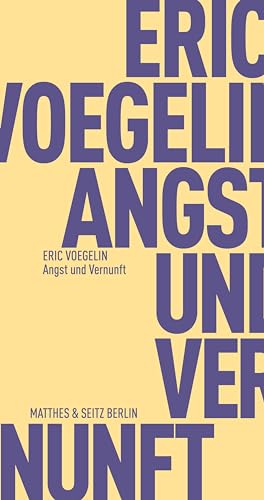 Imagen de archivo de Angst und Vernunft -Language: german a la venta por GreatBookPrices