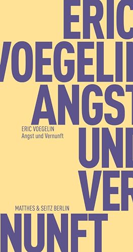 Stock image for Angst und Vernunft -Language: german for sale by GreatBookPrices