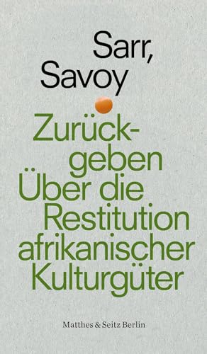 Beispielbild fr Zurckgeben: ber die Restitution afrikanischer Kulturgter (punctum) zum Verkauf von medimops