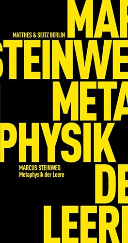 Stock image for Metaphysik der Leere -Language: german for sale by GreatBookPrices