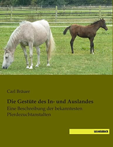 9783957700162: Die Gestuete des In- und Auslandes: Eine Beschreibung der bekanntesten Pferdezuchtanstalten (German Edition)