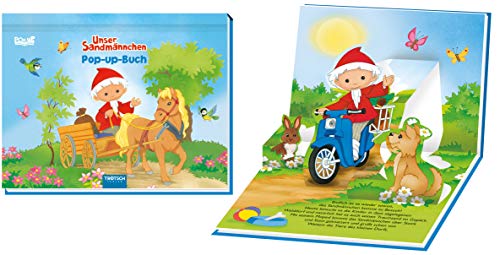 Beispielbild fr Mini-Pop-Up-Buch "Unser Sandmännchen" zum Verkauf von WorldofBooks