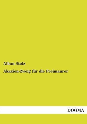 9783957822178: Akazien-Zweig fr die Freimaurer