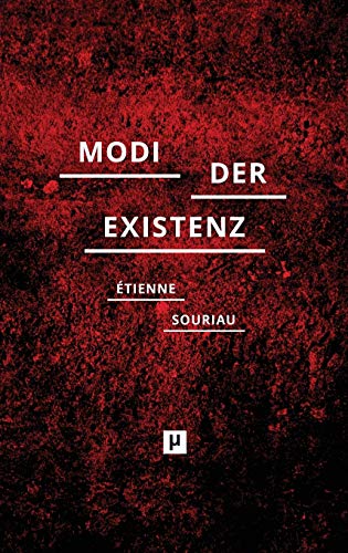 Beispielbild fr Die verschiedenen Modi der Existenz zum Verkauf von medimops