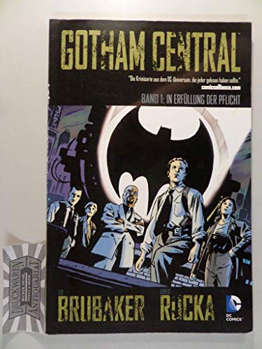 Stock image for Gotham Central: Bd. 1 for sale by medimops