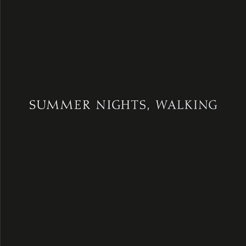 Stock image for SUMMER NIGHTS, WALKING: ALONG THE COLORADO FRONT RANGE 1976-1982 - Scarce Pristine Copy of The Steidl New And Enlarged First Hardcover Edition/First Printing - Signed by Robert Adams for sale by ModernRare