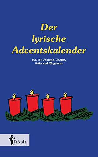 Stock image for Der lyrische Adventskalender for sale by medimops