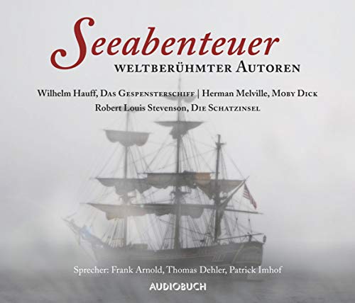 Beispielbild fr Seeabenteuer weltberhmter Autoren - Das Gespensterschiff, Die Schatzinsel, Moby Dick (10 Audio-CDs in Klappbox mit 765 Minuten) zum Verkauf von medimops