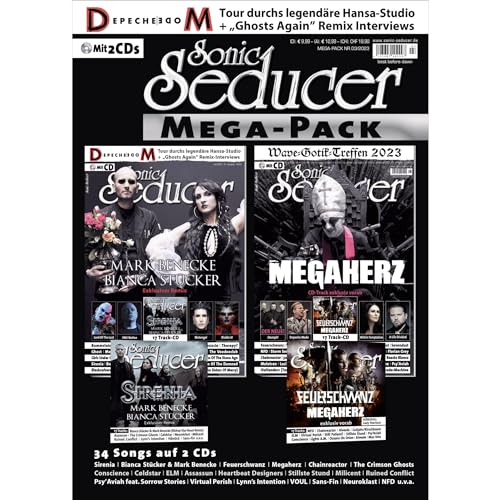 Stock image for Sonic Seducer Mega-Pack 03/2023 mit Ausgabe 06/2023 + 07-08/2023 for sale by PBShop.store US