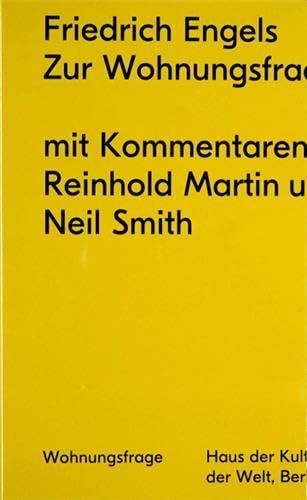 9783959050463: Engels Zur Wohnungsfrage /allemand