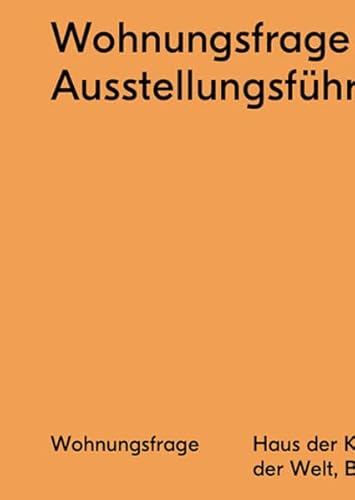 Beispielbild fr Ausstellungsfhrer (Wohnungsfrage) zum Verkauf von medimops