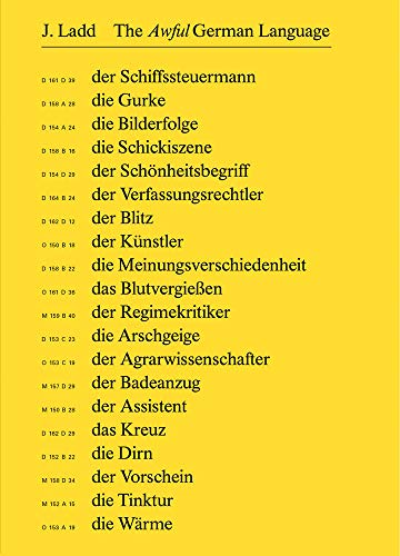 Beispielbild fr Jeffrey Ladd: The Awful German Language zum Verkauf von Lakeside Books