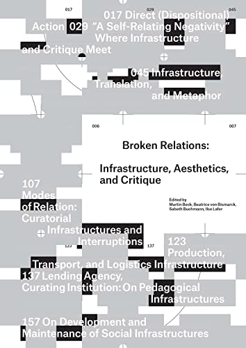 Imagen de archivo de Broken Relations. Infrastructure, Aesthetics, and Critique a la venta por GreatBookPrices