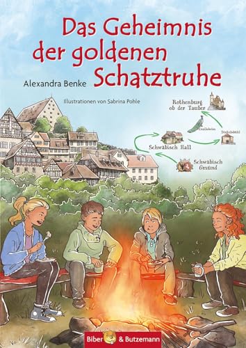 Beispielbild fr Das Geheimnis der goldenen Schatztruhe: Ein Ferienabenteuer zwischen Schwbisch Gmnd, Schwbisch Hall und Rothenburg ob der Tauber zum Verkauf von medimops