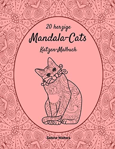 Imagen de archivo de 20 herzige Mandala-Cats Katzen-Malbuch (German Edition) a la venta por Book Deals