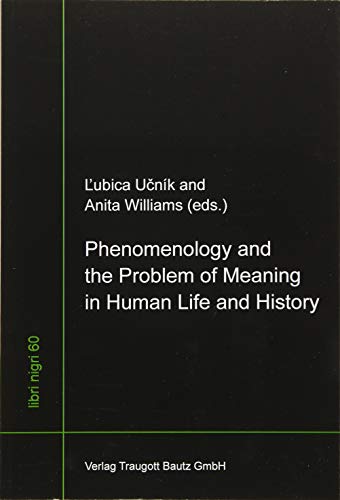 Beispielbild fr Phenomenology and the Problem of Meaning in Human Life and History / libri nigri Band 60 zum Verkauf von Verlag Traugott Bautz GmbH