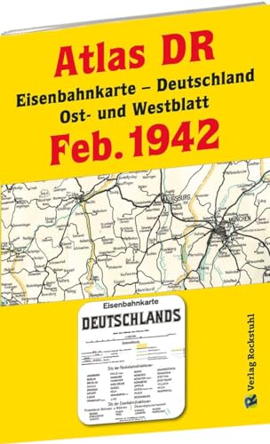 Imagen de archivo de ATLAS DR Februar 1942 - Eisenbahnkarte Deutschland a la venta por GreatBookPrices