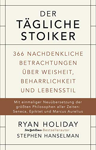 Beispielbild fr Der tgliche Stoiker -Language: german zum Verkauf von GreatBookPrices